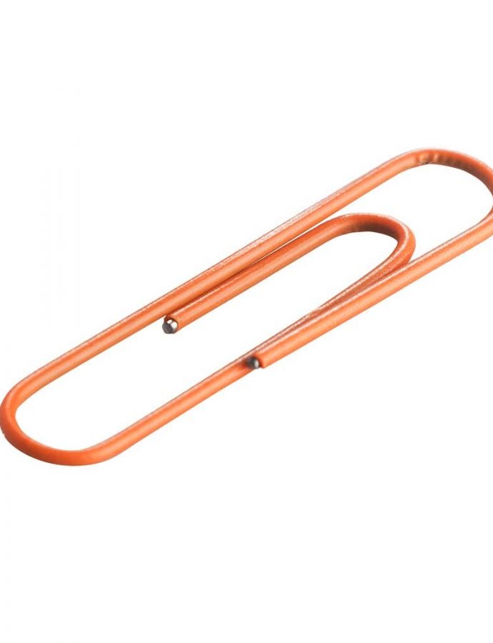 JAM Paper مشابك ورق جام ملونة كبيرة - 2 بوصة - مشابك ورق برتقالية - 75/عبوة - Image 4