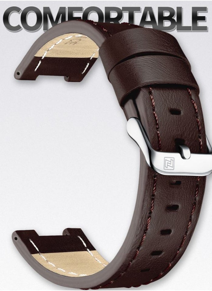NAVIFORCE - Leather Strap New Design Casual Quartz Wrist Watch For Men NF9200L S/W/D.BN - Image 1