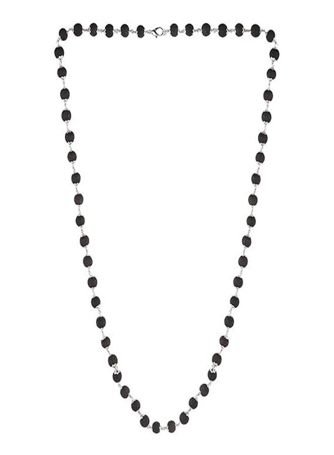 Ringry Karungali Mala for Men and Women | Natural Ebony Wood Spiritual Mala for Meditation, Japa, and Healing | Black Karungali Wood Jap Mala Necklace for Yoga, Puja, Prayer Beads, Rudraksha Alternative | Certificate of Authenticity - Image 1