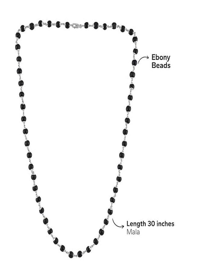Ringry Karungali Mala for Men and Women | Natural Ebony Wood Spiritual Mala for Meditation, Japa, and Healing | Black Karungali Wood Jap Mala Necklace for Yoga, Puja, Prayer Beads, Rudraksha Alternative | Certificate of Authenticity - Image 3