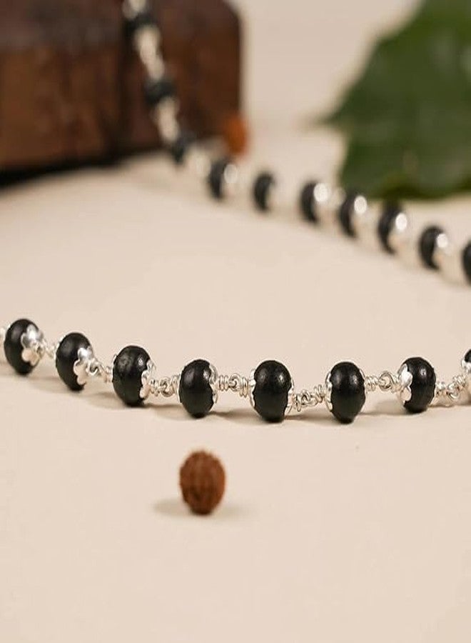 Ringry Karungali Mala for Men and Women | Natural Ebony Wood Spiritual Mala for Meditation, Japa, and Healing | Black Karungali Wood Jap Mala Necklace for Yoga, Puja, Prayer Beads, Rudraksha Alternative | Certificate of Authenticity - Image 4
