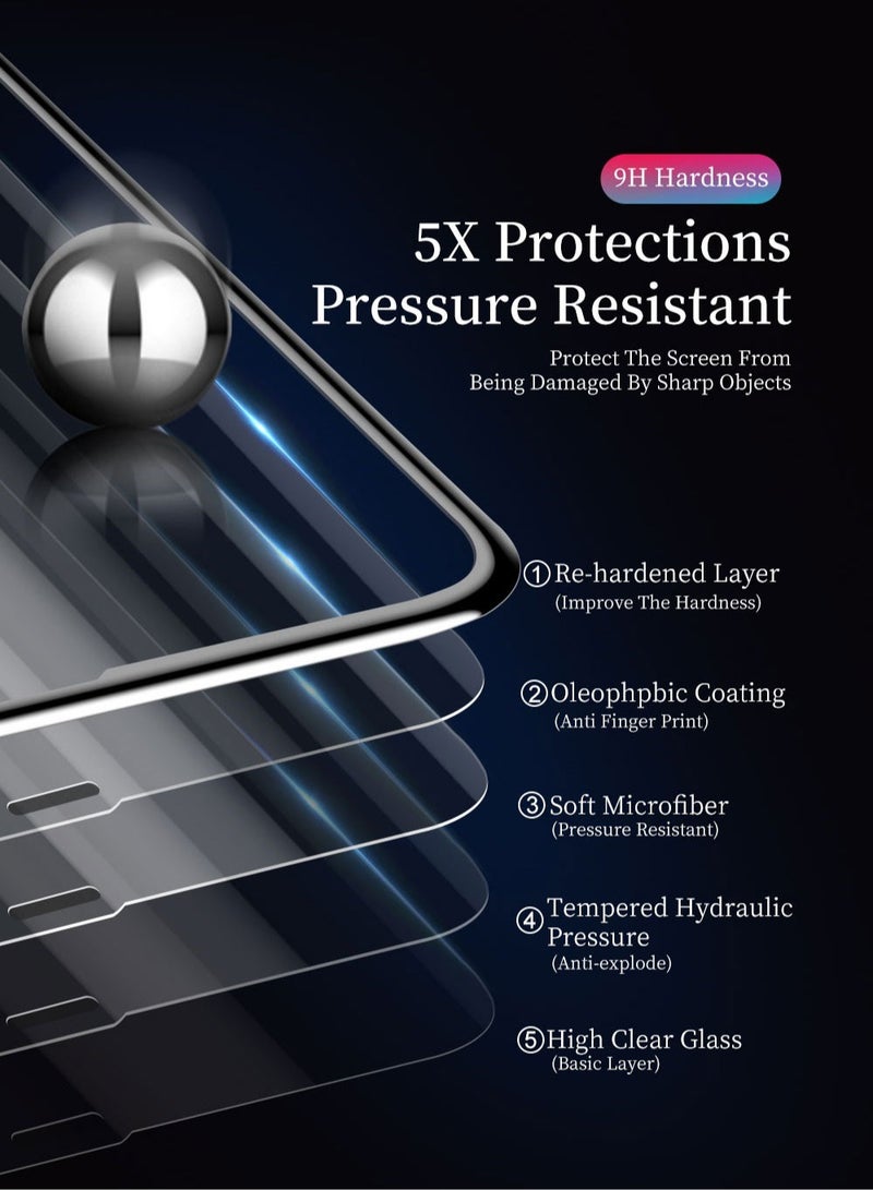 آرمور لاصقة حماية للشاشة من الزجاج المقوى لهاتف أبل آيفون 15 برو - Image 4