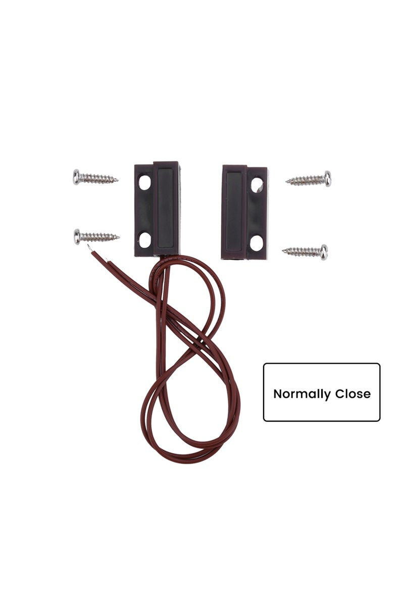 erorex Normally Closed MC-38A Wired Door Window Sensor Detector Magnetic Switch Normally Closed or Normally