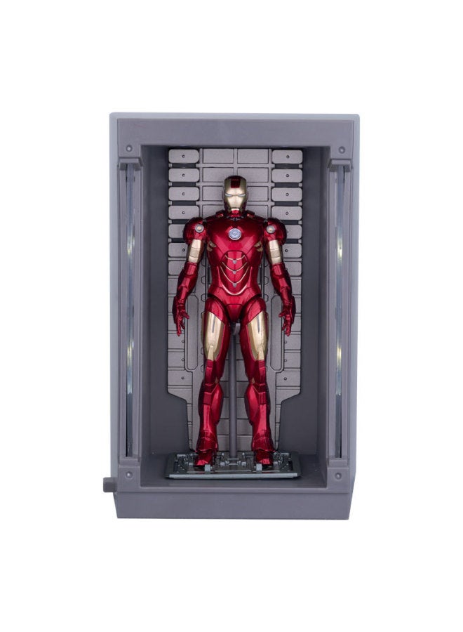 China Moving Toy 4 Iron Man Gnaku Luminous Suit Hand-held Manwei Genuine Gift MK43 Wholesale-Color:【garnaku】 4inch -mk4 - Image 1