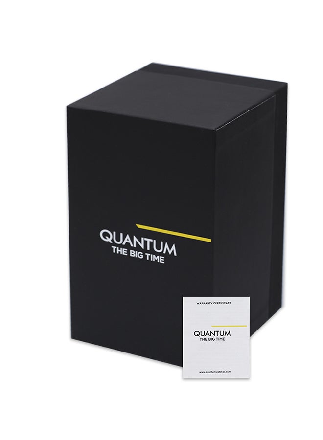 Quantum Men's Silicone Chronograph Watch PWG773.651 - 48 mm - Image 4