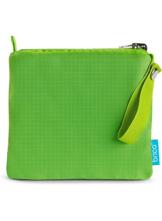 Munchkin Brica Go Play Portable Baby Travel Playmat, 58â€ x 58â€, Blue/Green - Image 5