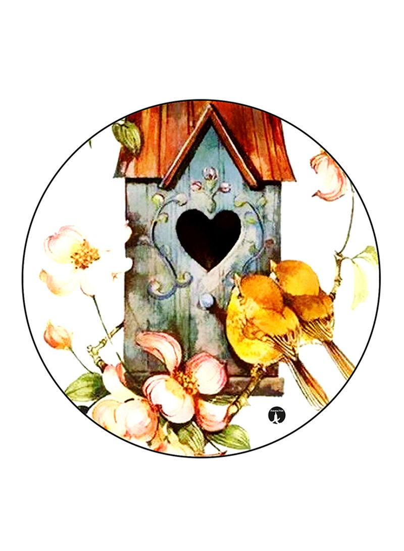 RKN Vintage Art Printed Large Pin Multicolour - Image 2