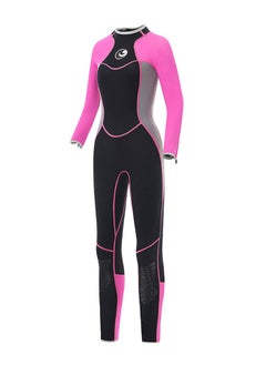 Arabest Women Full Body Wetsuit One Piece Surfing Diving Suit Dive Skin Rash Guard Long Sleeve Zip Quick Dry 3mm XL  - Image 2