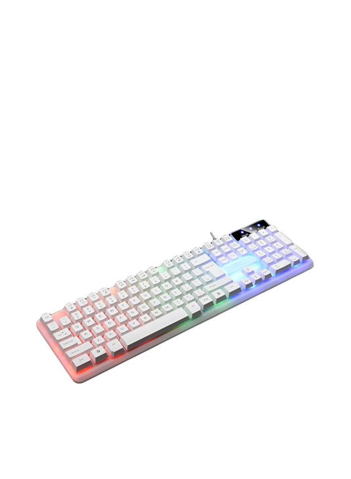 Gamma K-510 Wired Rainbow Gaming Keyboard English & Arabic - Image 2