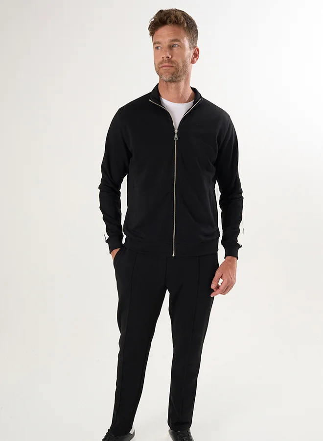 FELIX HARDY High collar full zip Sweatshirt