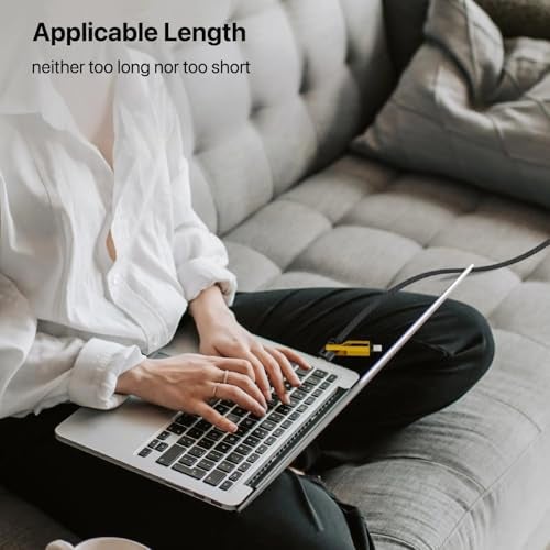 DR VAKU® 4-in-1 Multi Function Fast Charging Cable 65W Braided Durable Data Transfer Dual Type-C & USB-A Connectors Compatible with iPhone, Samsung, OnePlus, Tablets & All USB Devices (1 Meter) - Image 5