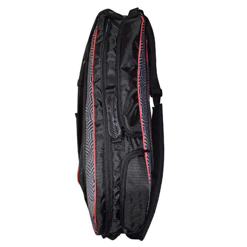 TRIUMPH Pride 6R Tennis Kit Bag Black/Red - Image 2