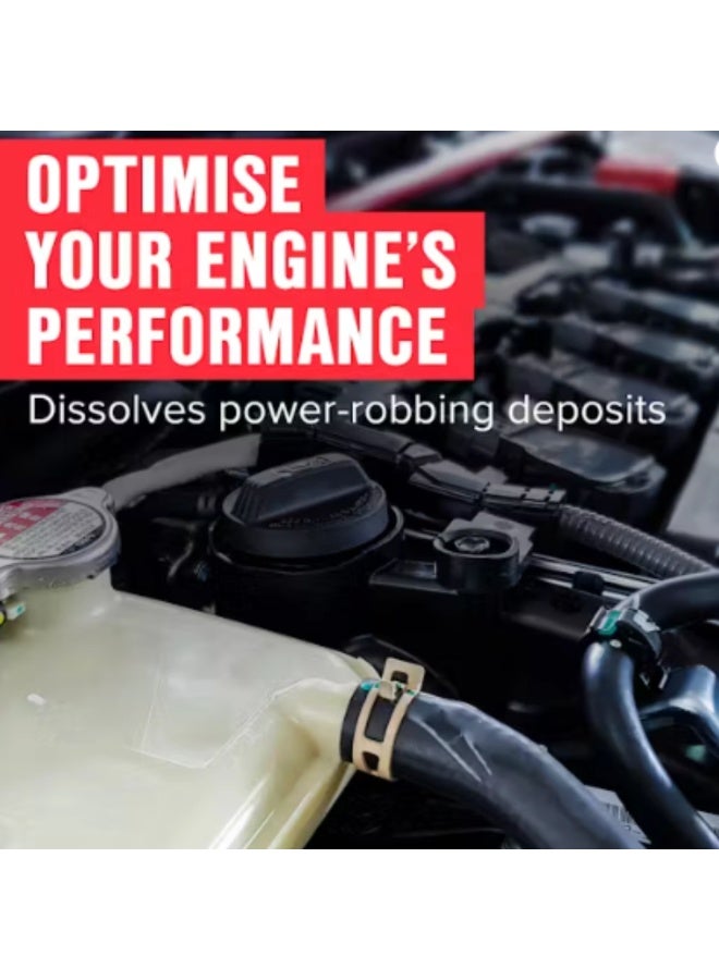 اس تي بي منظف ​​نظام البنزين فائق القوة 5 في 1، قوة تنظيف مركزة، متوافق مع هجين، 400 مل - Image 3