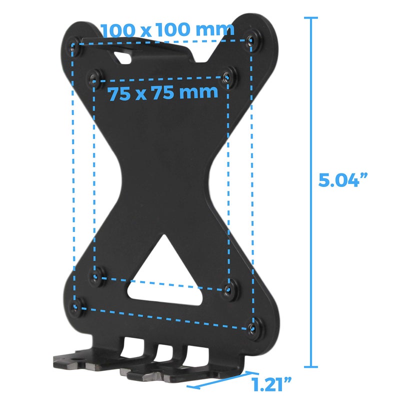 HumanCentric محول تركيب VESA من HumanCentric متوافق مع شاشات HP Pavilion 27xw و 25xw و 24xw و 23xw و 22xw و 22cwa و 27cw و 25cw و 24cw و 23cw و 22cw، يعمل مع أنماط 75x75 و 100x100 مم، يشمل الأجهزة اللازمة - Image 5