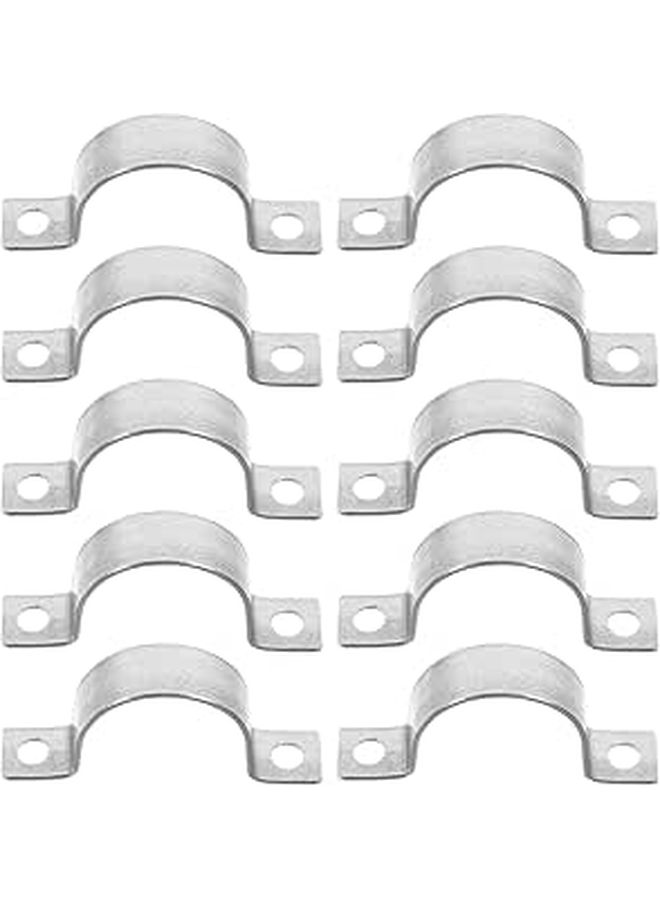 Galvanized Heavy Duty U Shaped Pipe Clamp Straps 43mm Inner Diameter For Wall Mounting - Image 1