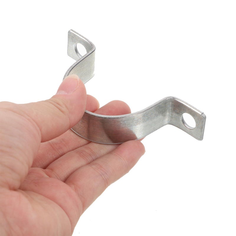 Galvanized Heavy Duty U Shaped Pipe Clamp Straps 43mm Inner Diameter For Wall Mounting - Image 4