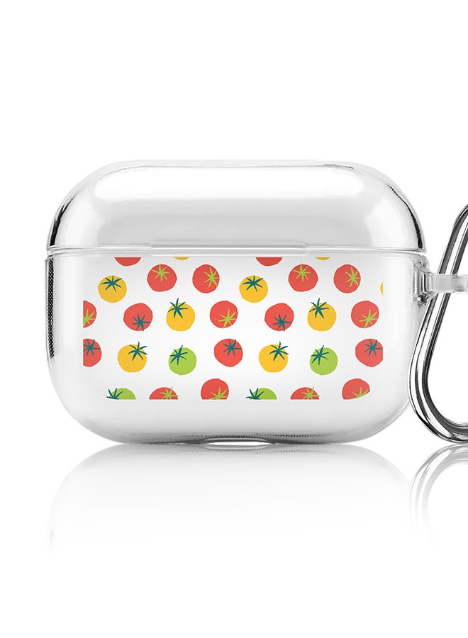 ستايلايزد كلاسيك حافظة مطبوعة شفافة لسماعات أبل Airpods 2/1 Soft TPU Gel رقيقة شفافة غطاء مرن - حرف واحد فقط مخصص حرف أولي نمط الأزهار الأبجدية - A (بني) - Image 1