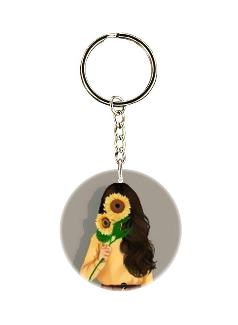 RKN Cartoon Printed Keychain