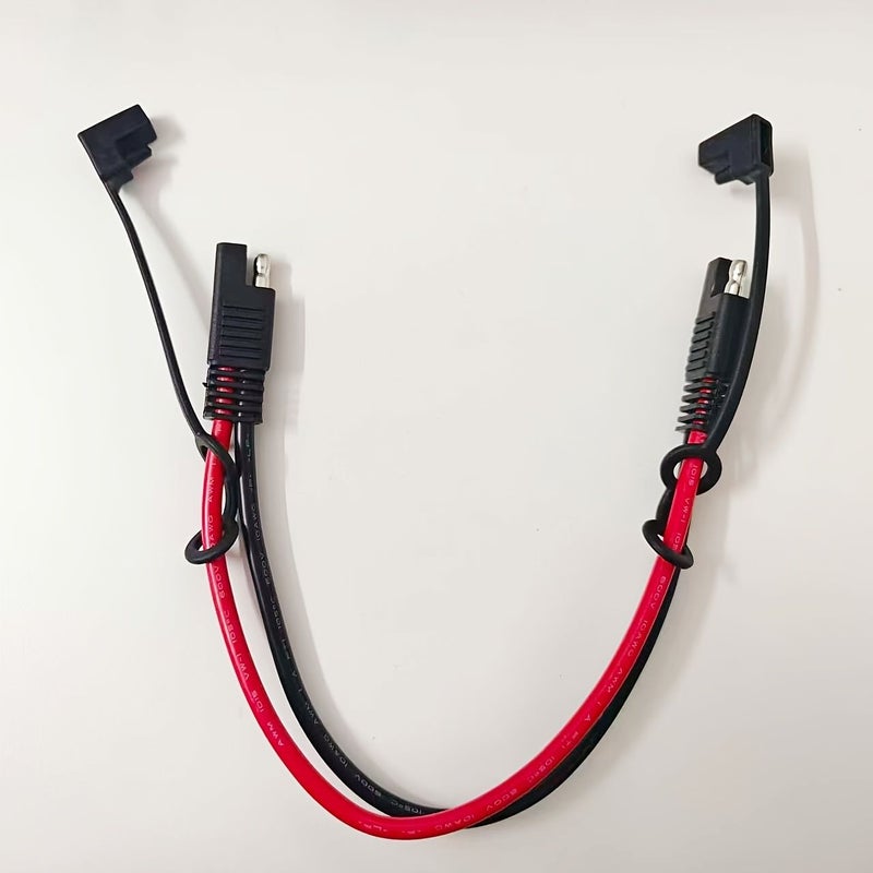 كابل تمديد SAE 10AWG بطول 0.3 متر و98 قدمًا مع موصلين (مقابس) للاستخدام في المركبات الترفيهية والسيارات - Image 3