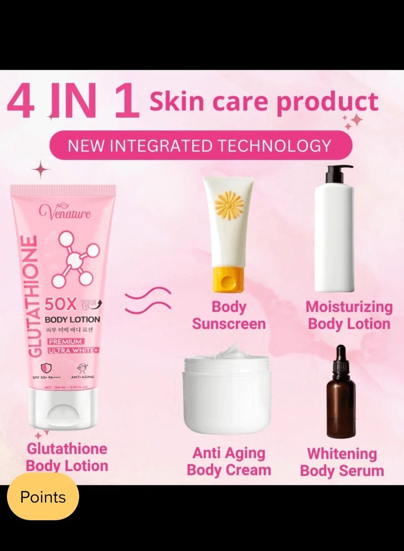 Venature Glutathione Body Lotion 150ml - Image 3