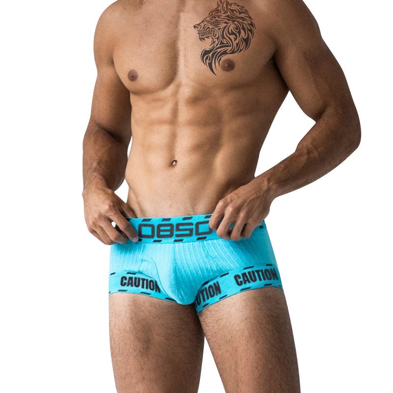 Men's Breathable Cotton Boxer Briefs - Image 1