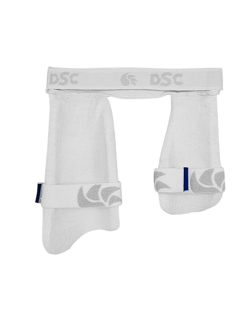DSC Condor Surge Cricket Thigh Pad | Size: Boys, Right Hand | For Men & Boys | Material: PVC | High Density Foam Inside | Towel Back for Absorption - Image 3