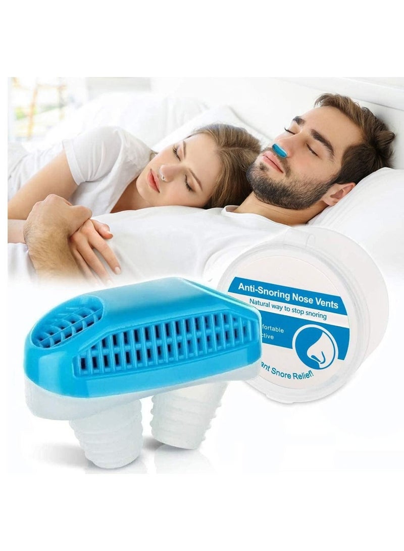BLOOMING TIME 2-in-1 Snoring Solution Nasal Air Purifier and Dilator for Comfortable Sleep and Improved Breathing - Ideal for Men and Women - Image 2