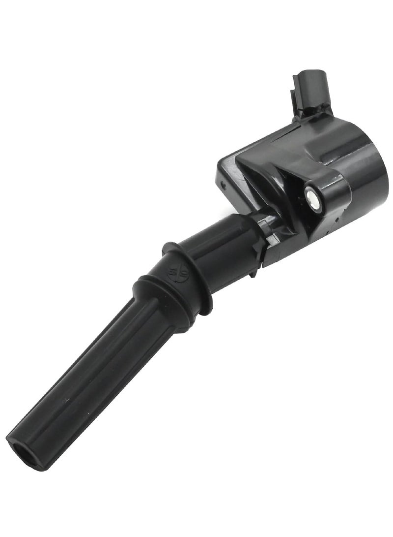 Loquat 1PC Curved Boot Ignition Coil Pack Compatible with Ford Lincoln Mercury 4.6L 5.4L V8 Replacement for DG508 C1454 C1417 FD503 1L2U12029AA I2LU-12A388-AA C1417 DG473 DG481 DG491 - Image 1