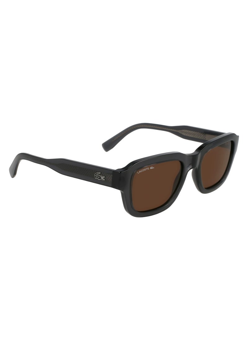 LACOSTE FULL RIM BIO INJ-G820 INJECTED LACOSTE SUNS L6048S 5120 (035) GREY  - Image 3