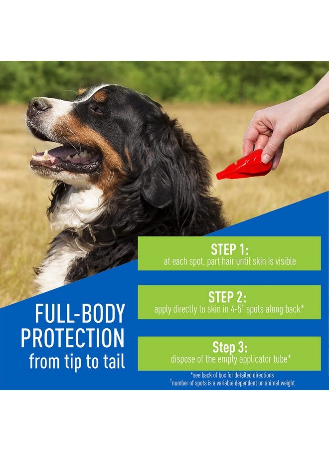 ADAMS Adams Plus Flea & Tick Prevention Spot On for Dogs 61-150 Pounds, 12 Weeks & Older, 3-Month Supply, Kills Fleas, Flea Eggs, Flea Larvae & Brown Dog & Deer Ticks, Kills & Repels Mosquitoes For 30 Days  - Image 4
