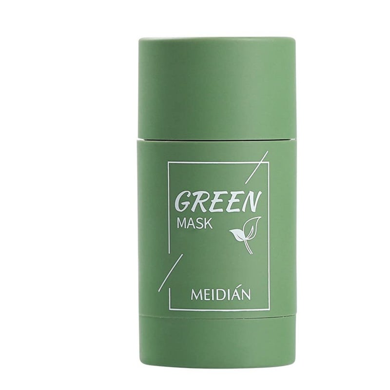 Green Tea Mask Stick Blackhead Remover Deep Pore Cleansing Clay Stick Mask Moisturizing Oil Control Shrink Pores Remove AntiAcne Mask Facial Care
