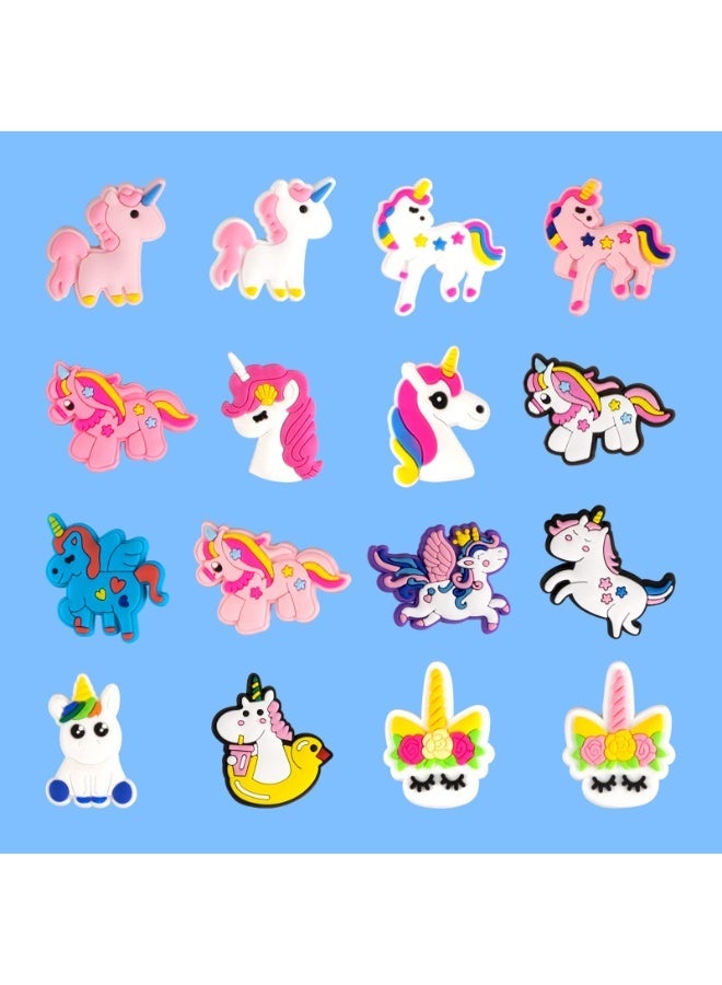 Peachjoy Unicorn Charms for Clogs Shoe Decoration, Gift for Boys Girls Men Women Adults - Image 5