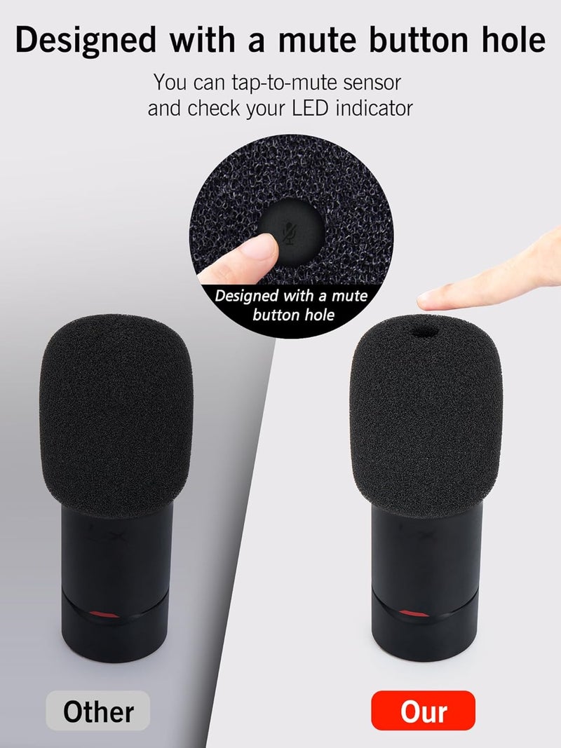 SUNMON SoloCast 2 Mic Arm with Pop Filter Windscreen - Gaming Microphone Stand Compatible with SoloCast 2, Mic Stand with Foam Cover - Image 4