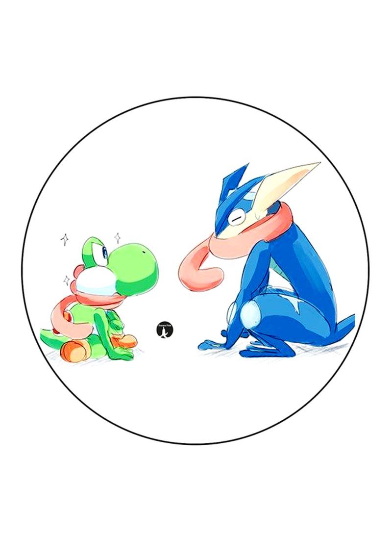 RKN Video Game Characters Printed Mouse Pad Multicolour