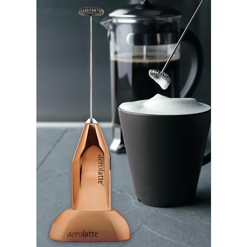 Aerolatte Milk Frother with Counter Stand, The Original Steam-Free Frother, Copper - Image 3