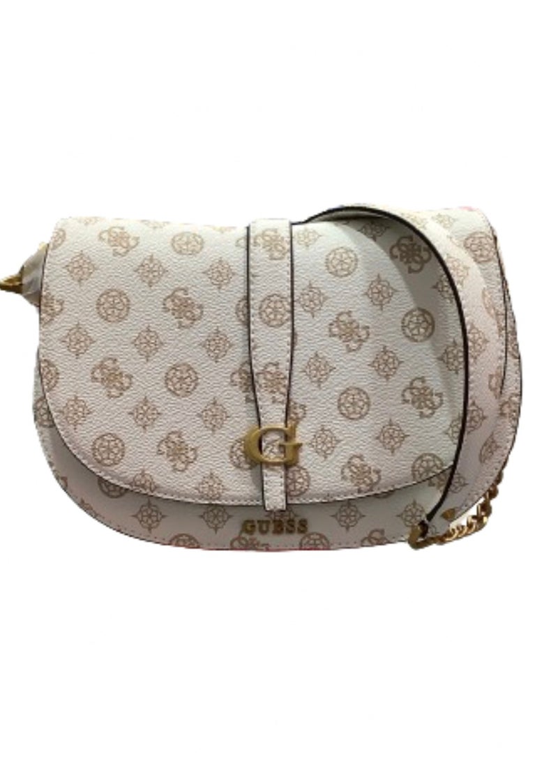 GUESS Kuba Mini Shoulder bag synthetic  White  - Image 1