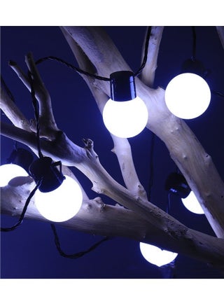 10m Premium Solar String Lights Outdoor Lights Fairy Lights 40 LED Lights for Enchanting Home, Garden decoration, Party, and Holiday Decor in Warm White with Weatherproof Design - view 4