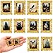 Furjane 10 Pcs Miniature Accessories of Magic Frames Tiny Scary Photo Frames for DIY Magic Witchy Mini House Diorama Decortion - Image 2