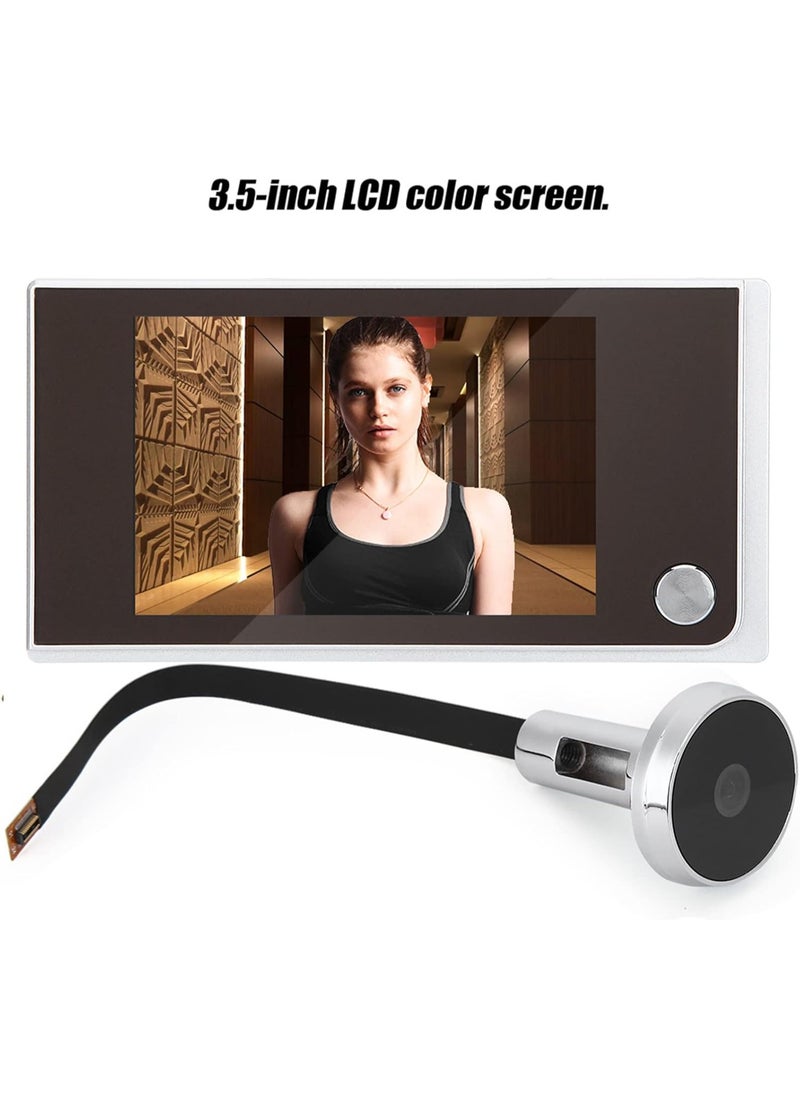 Generic Electronic Cat Eye Video Door Viewer – Digital Peephole Camera Without Screen, for 24-Hour Door Surveillance  - Image 3