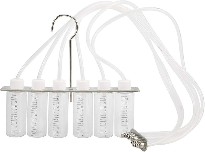 6 Cylinder Common Rail Injector Leak Off Test Kit with Multiple Adapters Professional Diagnostic Tool - Image 4