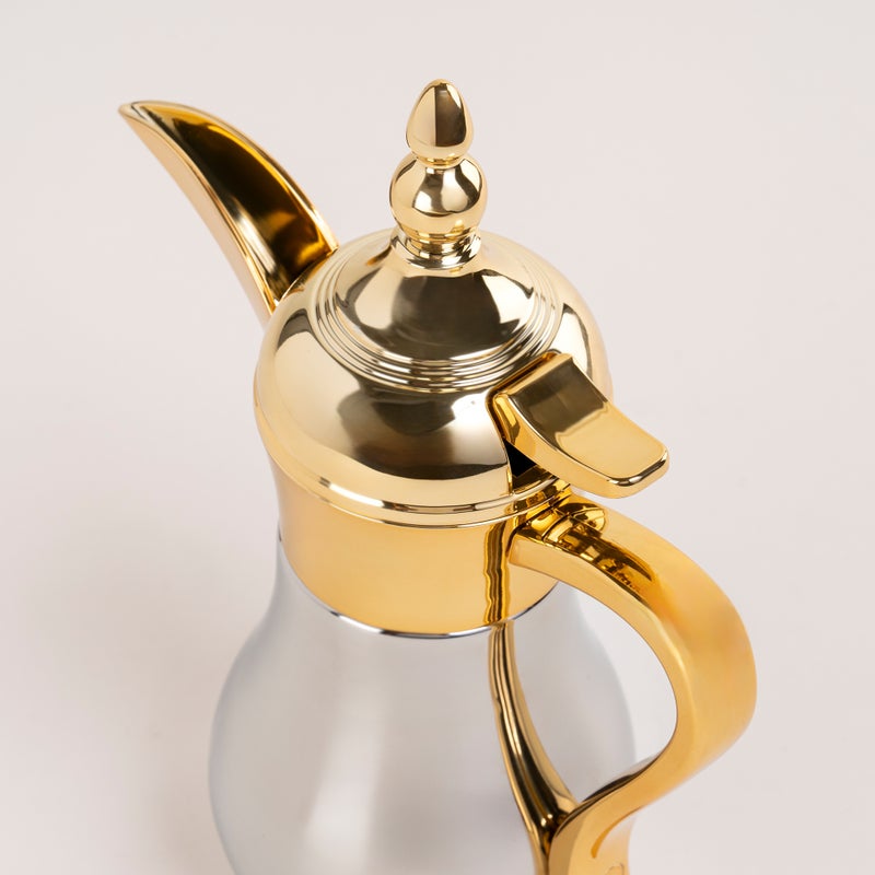 Dallaty silver/gold mini vacuum flask 300 ml - Image 3