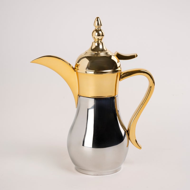 Dallaty silver/gold mini vacuum flask 300 ml - Image 2