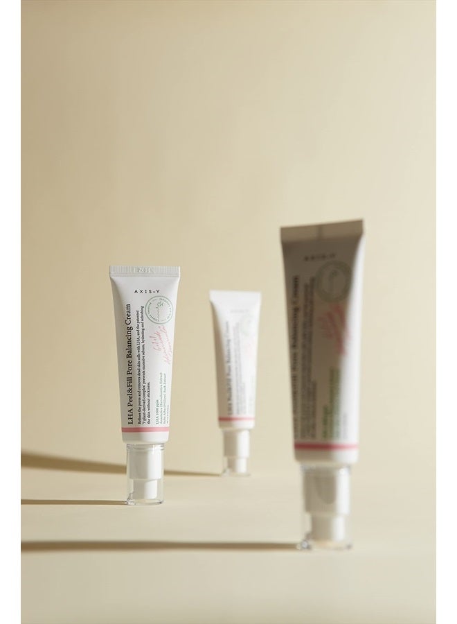 AXIS-Y LHA Peel & Fill Pore Balancing Cream | 50 ml / 1.69 fl. Oz. | Pore Minimizing | Pore Care | Pore Cream | Pore Tightening | Kbeauty - Image 3