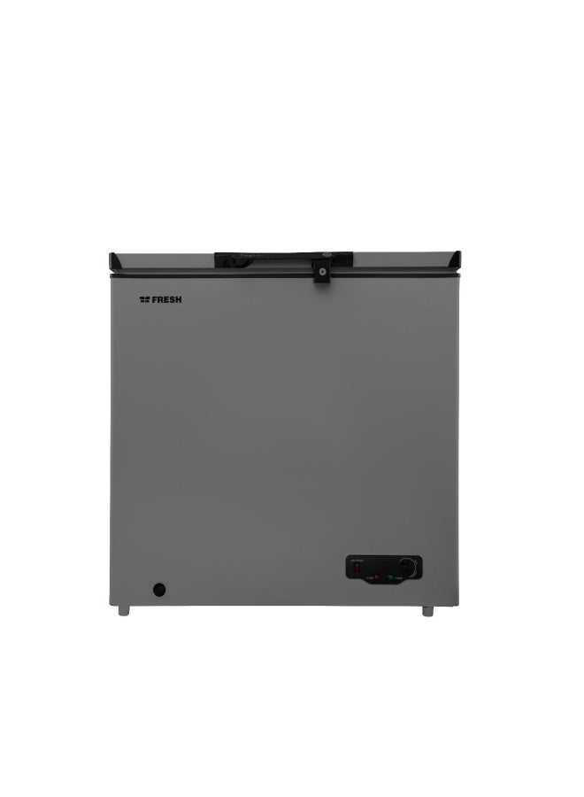 Fresh Chest Freezer Extra Stainless - 220 Liters, Digital Control, Fast Cooling | FDF-220 - 500015826
