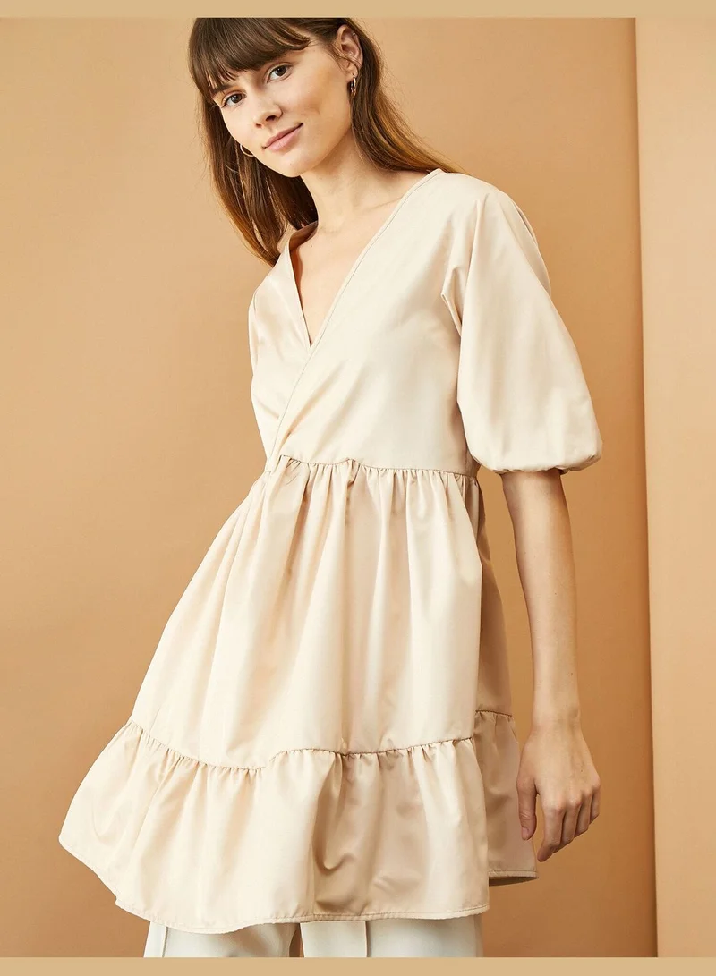 KOTON V Neck Dress