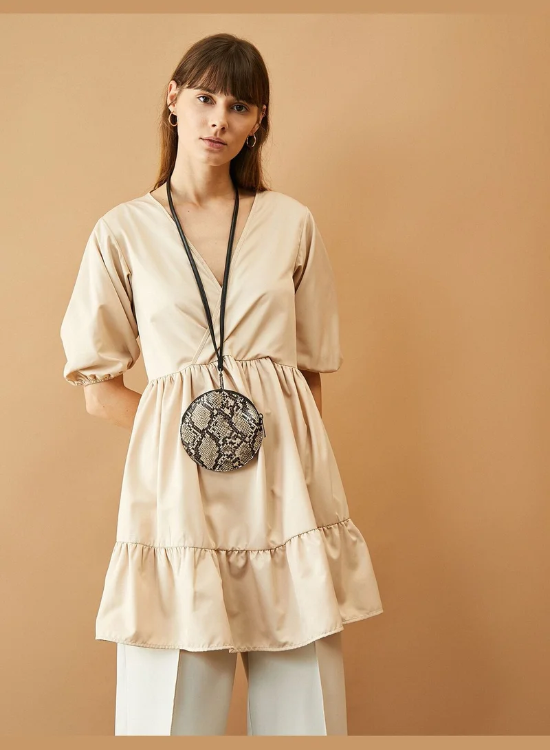 KOTON V Neck Dress