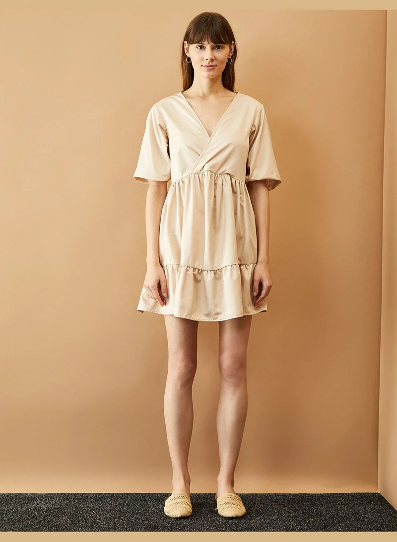 KOTON V Neck Dress
