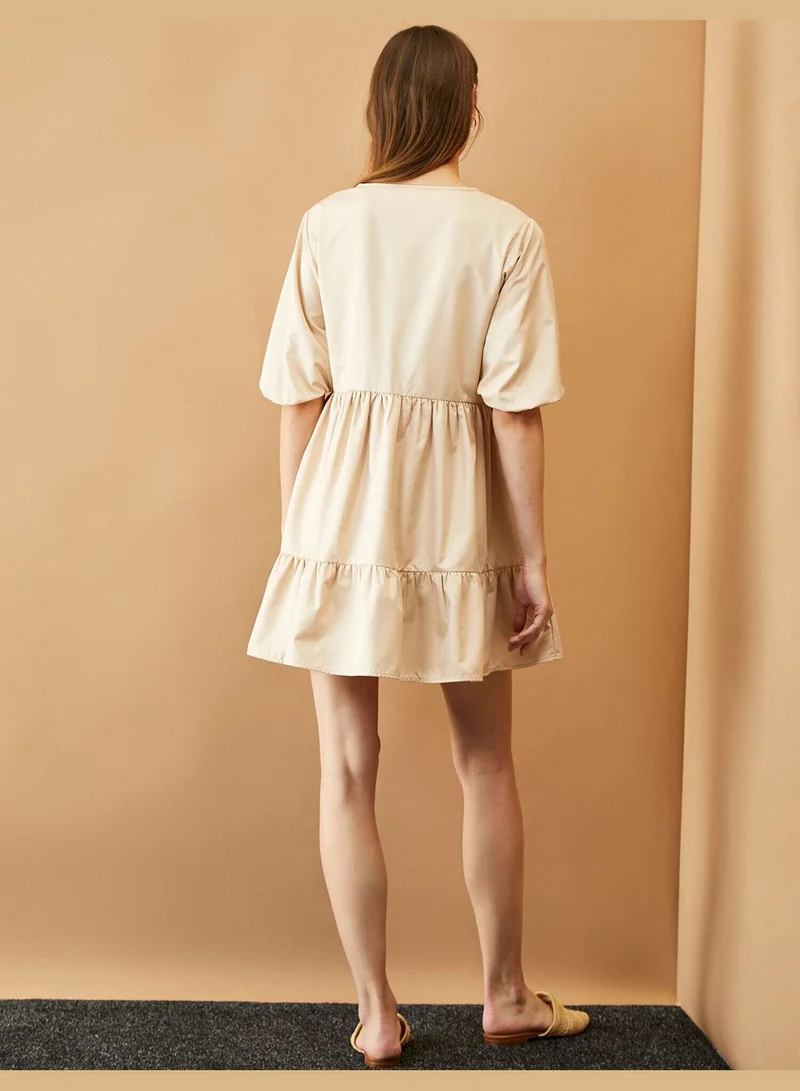 KOTON V Neck Dress