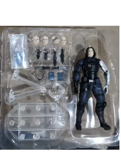 General Ocean Hall NR029 Yamaguchi style, runner technology, Marvel, winter soldier, perfect killer, super movable figure to give gifts to fans and friends, home decoration (14cm)  - Image 5