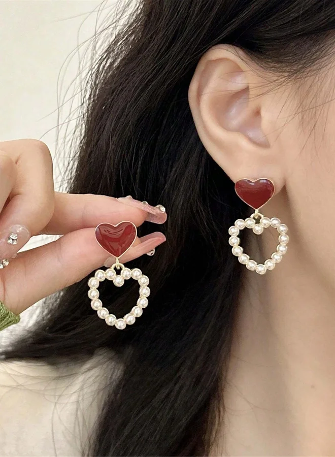 Take Two  Set of 5 - Assorted Embellished Earrings for Women | Best Price UAE